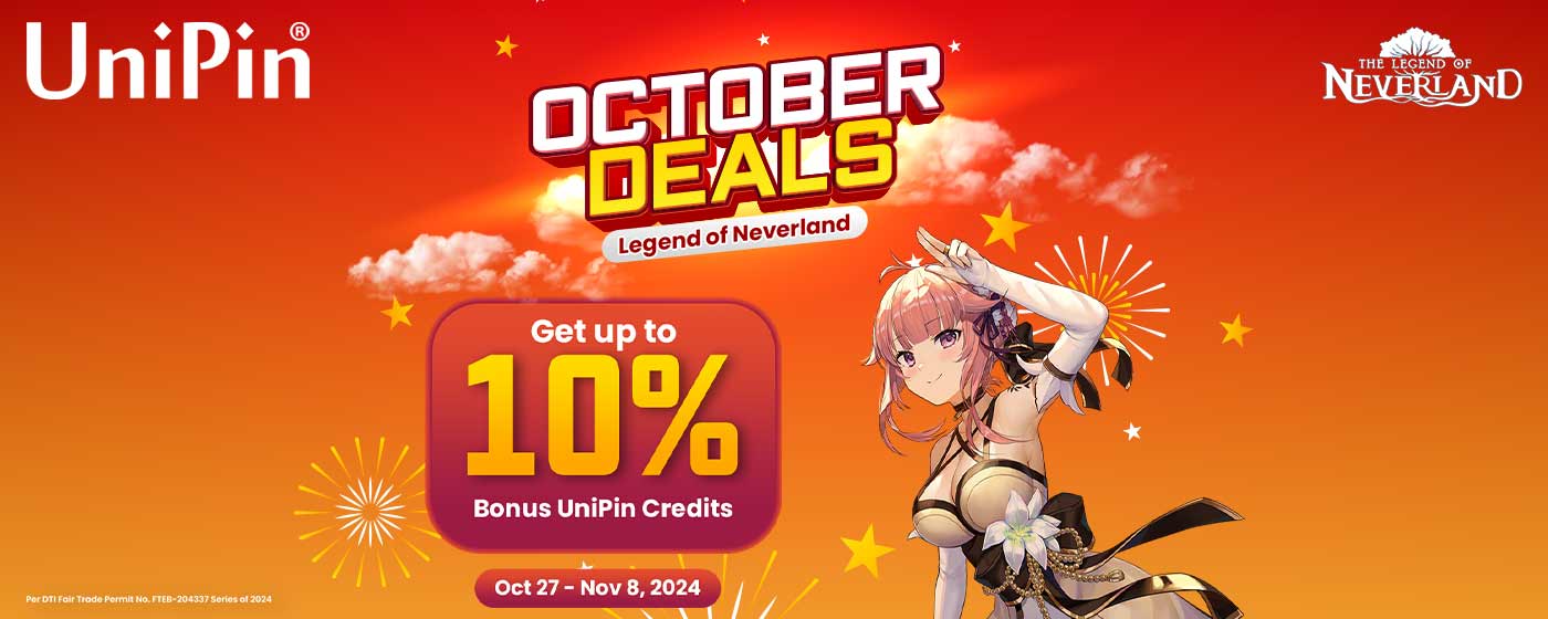 October Deals: Legend of Neverland (PH)